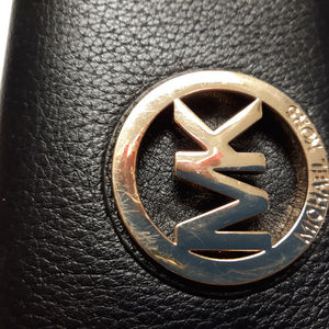 Michael Kors black w/gold logo wallet